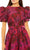Mac Duggal 27475 - Puff Sleeve Waist Band Prom Dress Prom Dresses