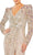 Mac Duggal 5628 - Beaded Long Sleeve Evening Dress Evening Dresses