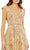 Mac Duggal 68012 - Cap Sleeved Embellished Formal Dress Cocktail Dresses