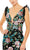 Mac Duggal 68273 - Floral Net Sleeves Long Dress Evening Dresses