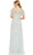 Mac Duggal 9223 - Flutter Sleeve V-Neck Long Dress Evening Dresses