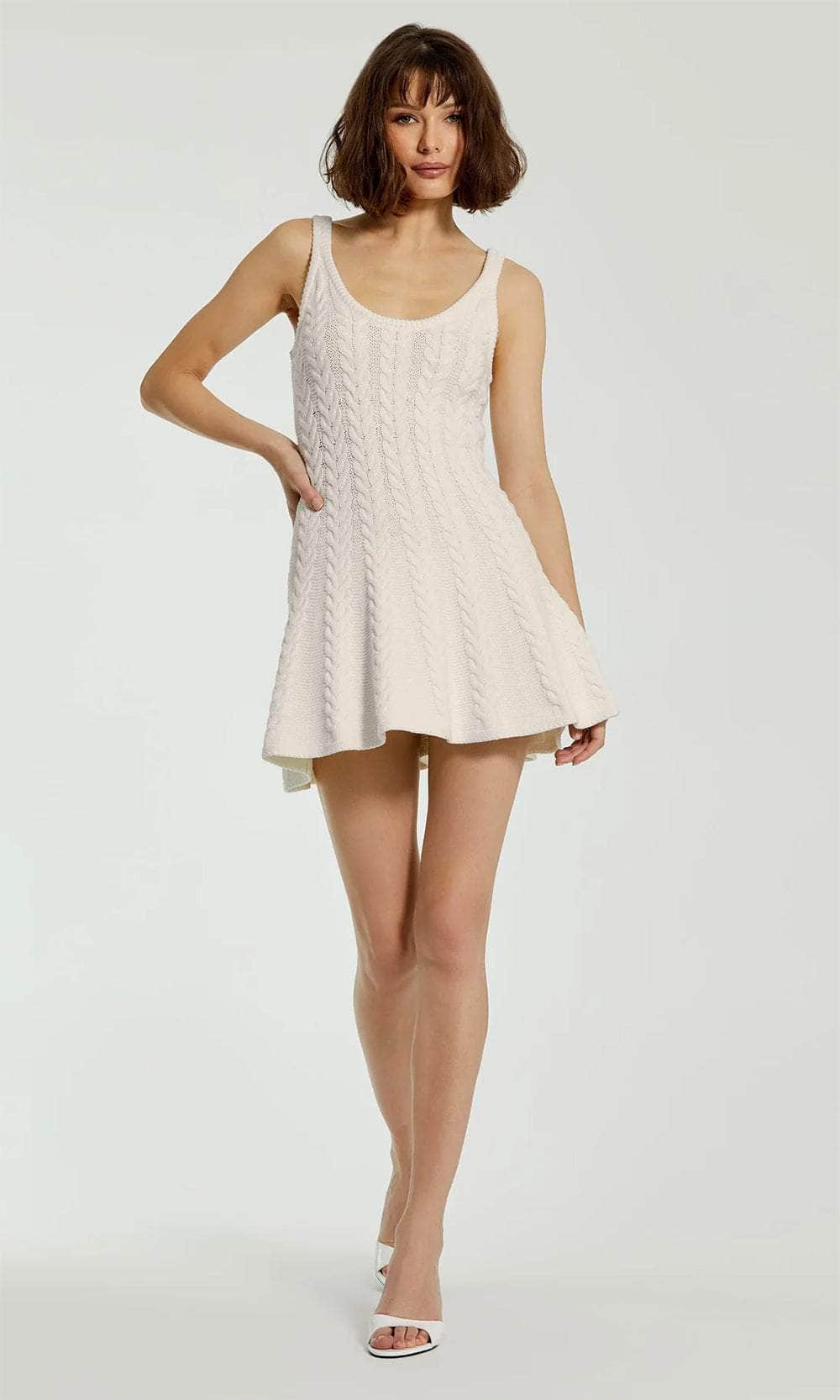 Mac Duggal K12004 - Sleeveless Knit A-Line Dress Mac Duggal K12004 - Sleeveless Knit A-Line Dress