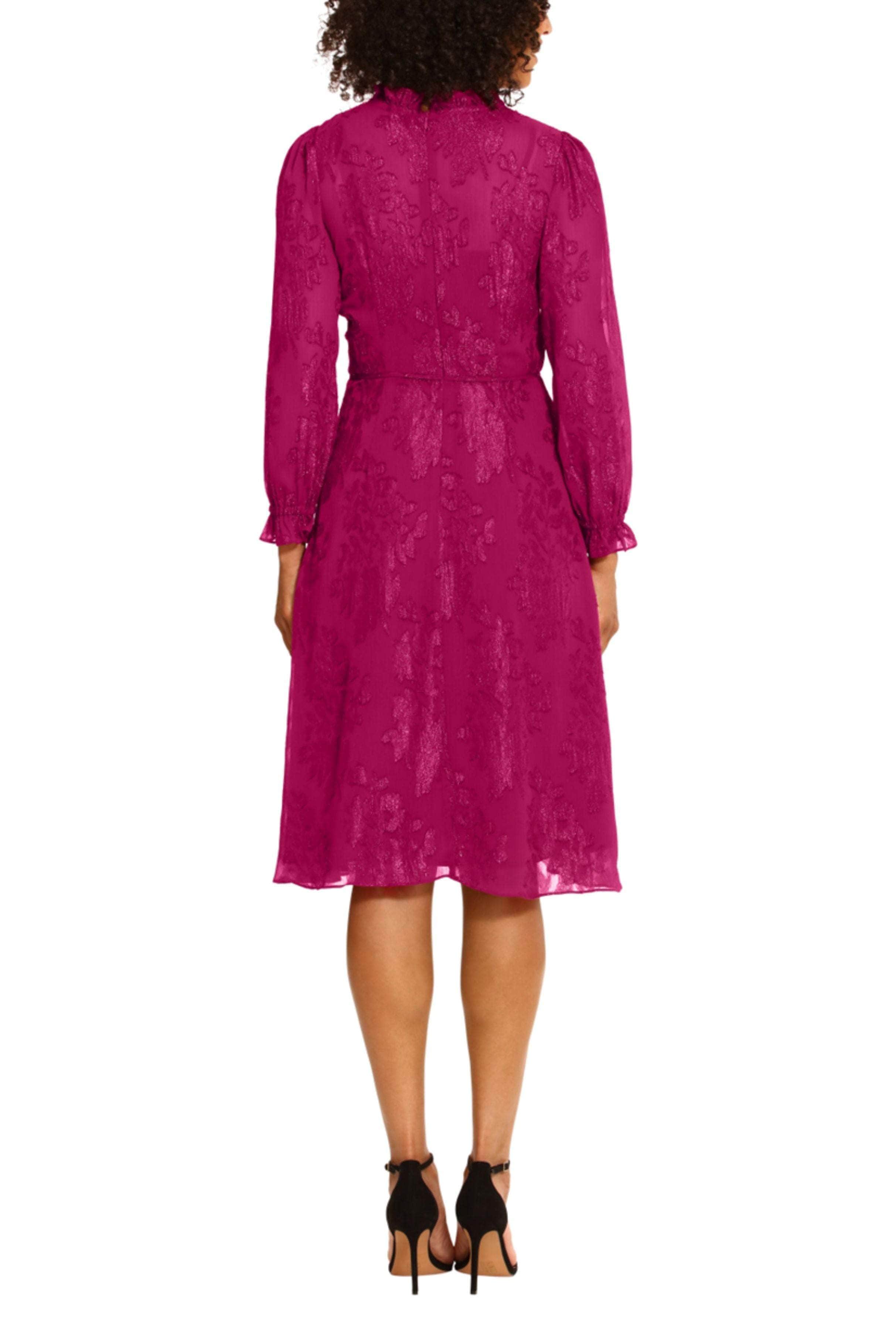 maggy london pink lace dress Maggy London Pink Lace Midi Dress