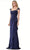 Marsoni by Colors MV1182 - Beaded Square Neck Evening Gown Evening Dresses