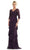 Marsoni by Colors MV1244 - Embroidered V-Neck Tiered Formal Gown Formal Gowns
