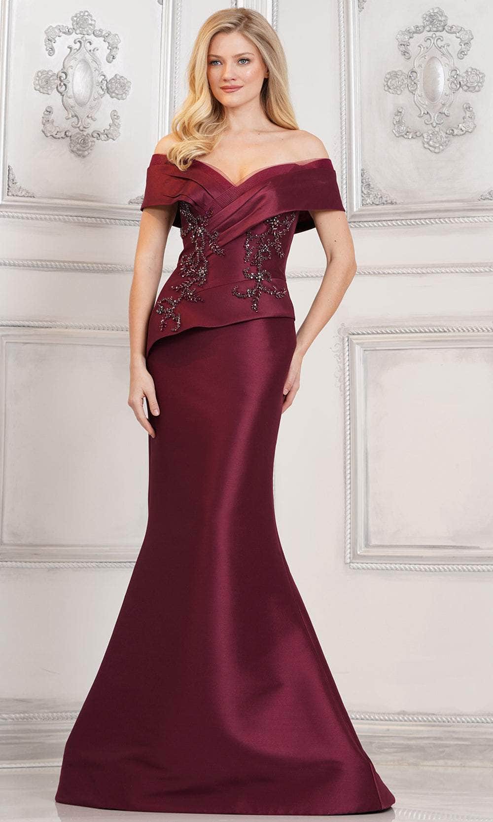 Marsoni by Colors MV1312 - Off Shoulder Mermaid Formal Gown Couture Candy Marsoni by Colors MV1312 - Off Shoulder Mermaid Formal Gown Couture Candy