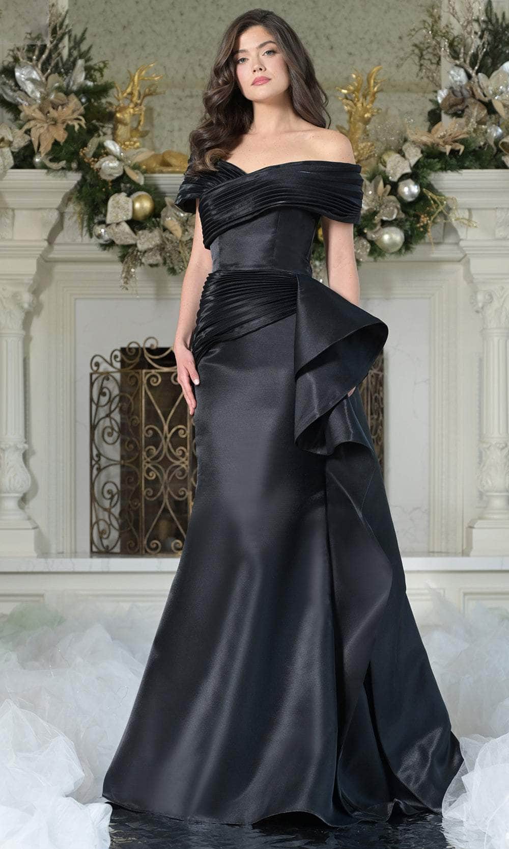 dupioni silk mother of the bride dresses Rina Di Montella RD3254