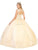 May Queen - LK130 Embellished Scoop Neck Ballgown Quinceanera Dresses