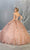 May Queen - LK152 Embellished Off-Shoulder Ballgown Quinceanera Dresses