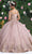 May Queen LK220 - Off Shoulder Applique Ballgown Quinceanera Dresses