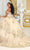 May Queen LK224 - Off Shoulder Tiered Ballgown Quinceanera Dresses