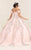 May Queen LK241 - Bow Strap Ballgown Special Occasion Dress