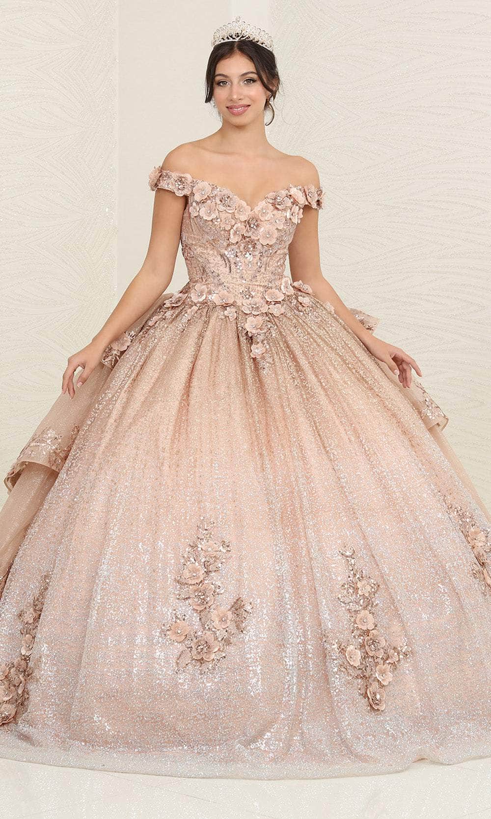 champagne rose gold 15 dress Amazon.com: HFAGEMV Sparkly Rose Gold Appliques Quinceanera Dresses with Sleeves Detachable Masquerade Ball Gowns Rose Gold 0: Clothing, Shoes & Jewelry