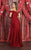 May Queen MQ1870 - Off Shoulder Sheath Long Dress Prom Dresses