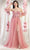 May Queen MQ1961 - Embellished Strapless Ballgown Ball Gowns 4 / Lipstick
