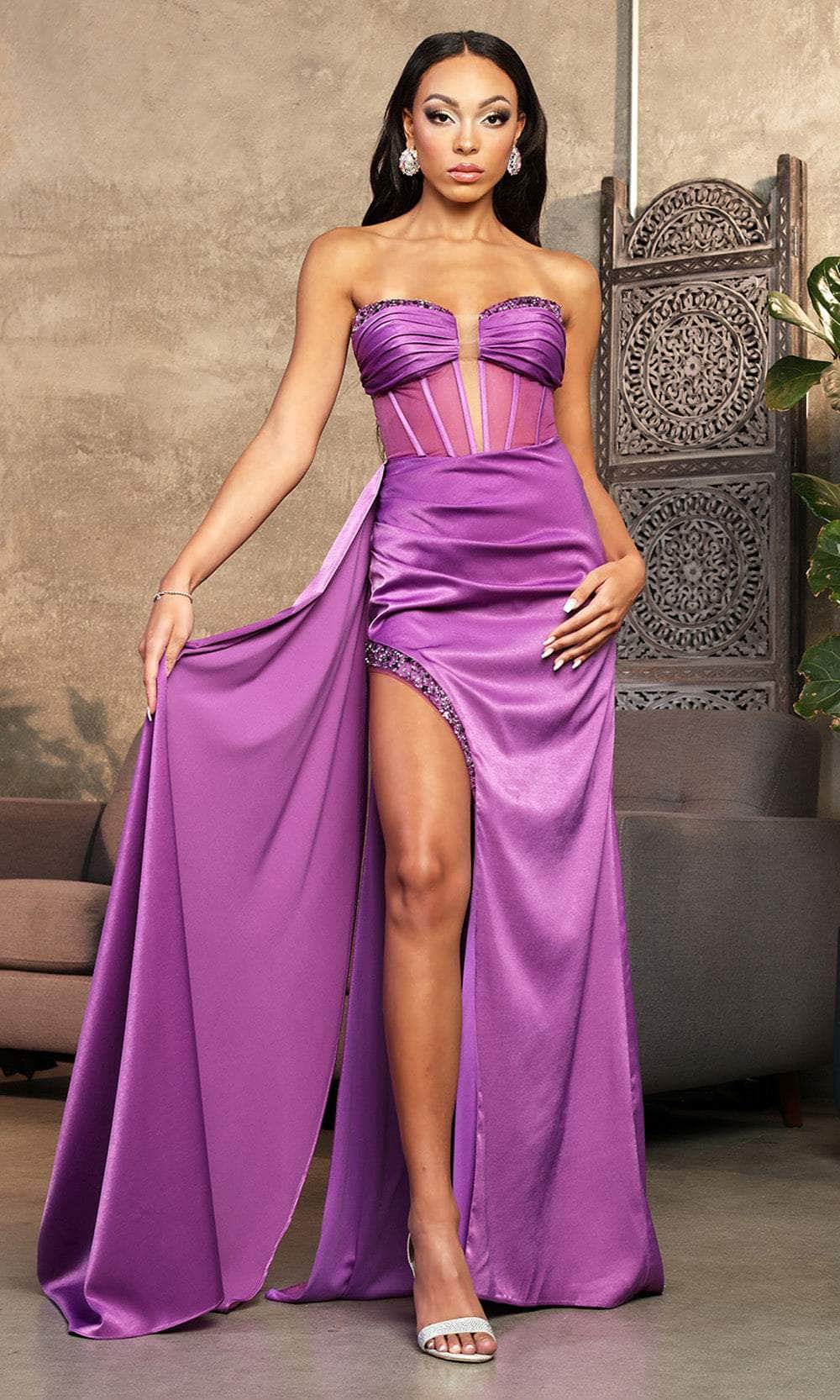 Bride Dresses Plus Size Dress Barn Purple Dresses May Queen MQ2039 Plunging Corset Prom Dress Couture Bride Dresses Plus Size Dress Barn Purple Dresses May Queen MQ2039 Plunging Corset Prom Dress Couture