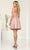 May Queen MQ2048 - Strapless Bustier Short Dress Cocktail Dresses