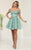 May Queen MQ2081 - Off Shoulder Homecoming Dress Special Occasion Dress