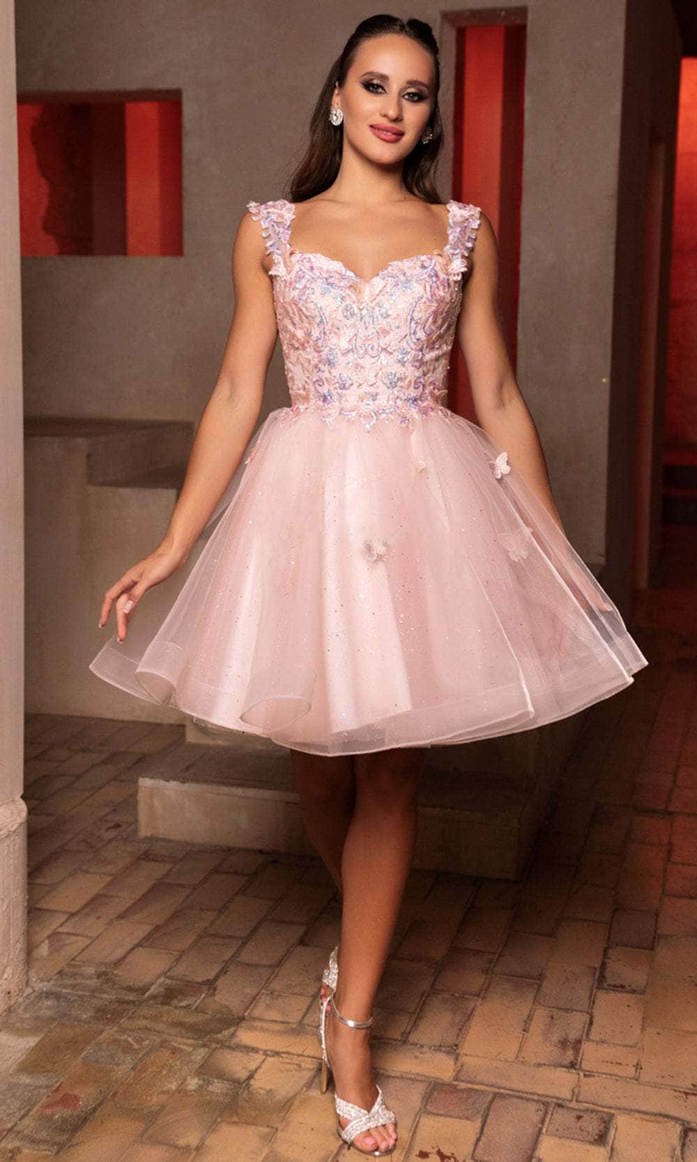 May Queen MQ2105 - Short A-Line Dress