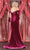 May Queen RQ7994 - Ruched Off-Shoulder Evening Dress Evening Dresses