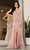 May Queen RQ8019 - Sequined Corset Bodice Prom Gown Prom Dresses 4 / Rosegold
