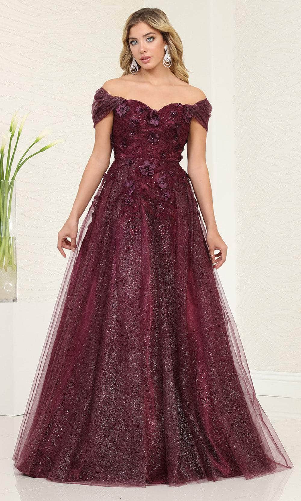 open lace back dress May Queen RQ8109 open lace back dress May Queen RQ8109