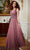 MGNY by Mori Lee 72818 - V-Neck Shimmer Mesh Evening Gown Evening Dresses