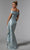 MGNY by Mori Lee 72926 - Metallic Jacquard Evening Dress Evening Dresses