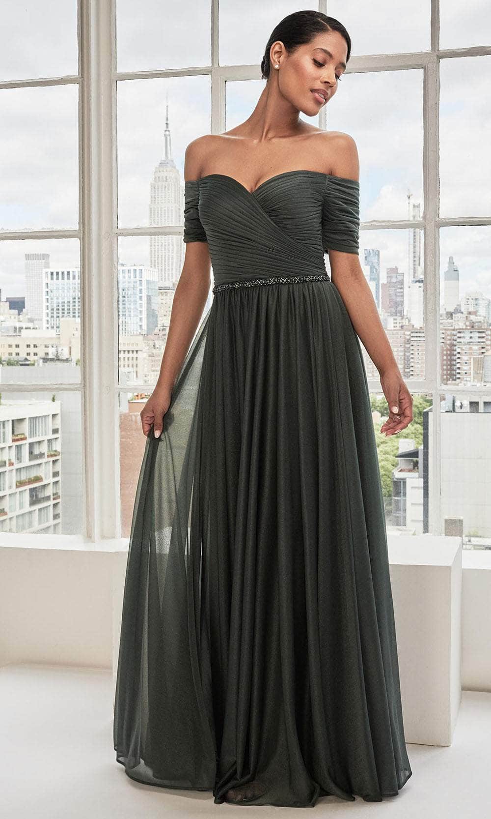 MGNY By Mori Lee 73113 - Long Mesh A-Line Dress - Shirring, Sweetheart Bodice, Shirred Bodice, Beaded Waistband, Midrise Back, Zipper Closure, Sweep Train Couture Candy MGNY By Mori Lee 73113 - Long Mesh A-Line Dress - Shirring, Sweetheart Bodice, Shirred Bodice, Beaded Waistband, Midrise Back, Zipper Closure, Sweep Train Couture Candy