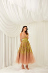 MNM Couture N0498 - Off Shoulder Tea Length Dress Sweet 16 Dresses10