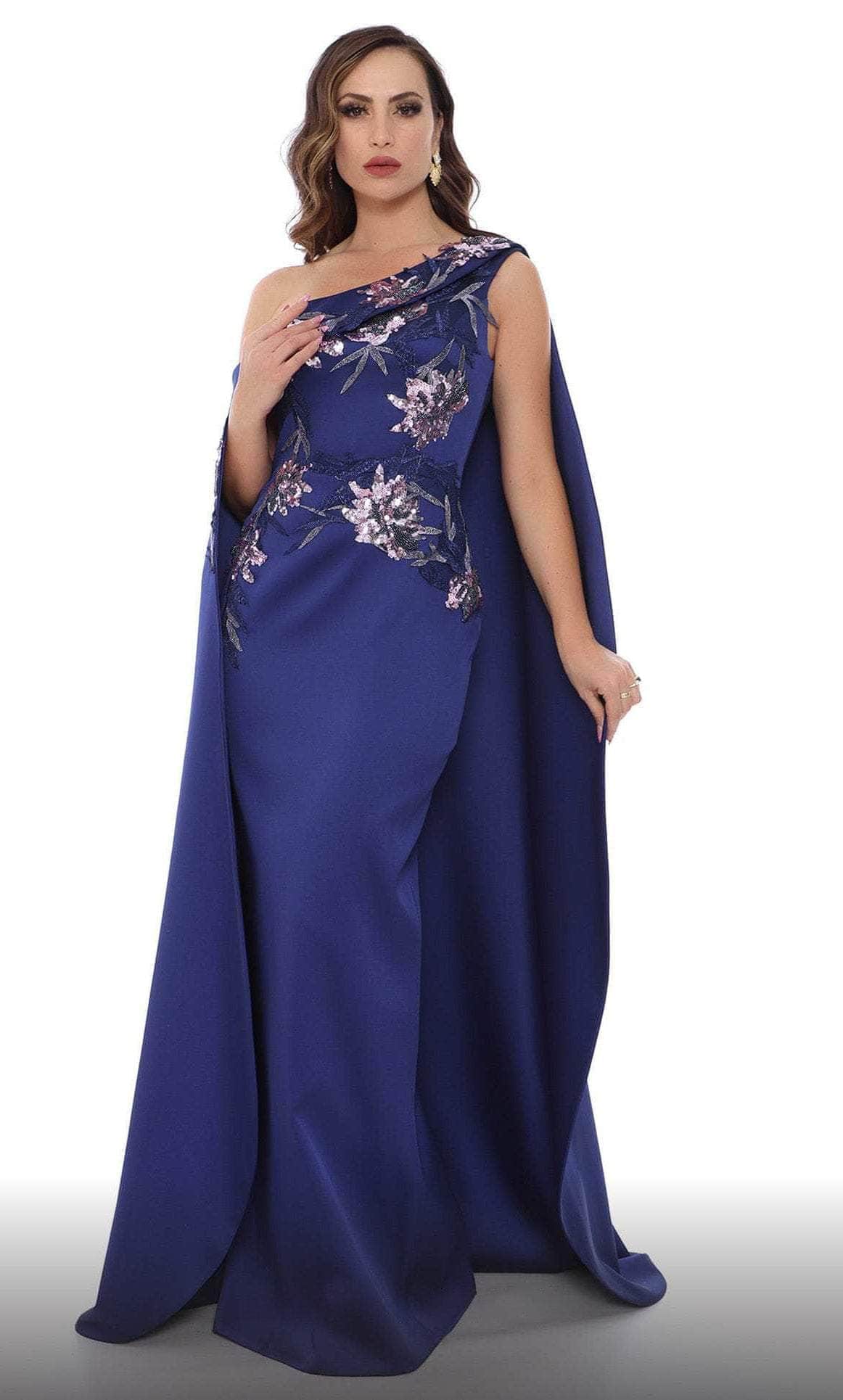 MNM Couture V6265 - Caped Asymmetrical Formal Dress 10 / Royal Blue - Shop MNM Couture dresses on Couture Candy at CoutureCandy.com MNM Couture V6265 - Caped Asymmetrical Formal Dress 10 / Royal Blue - Shop MNM Couture dresses on Couture Candy at CoutureCandy.com