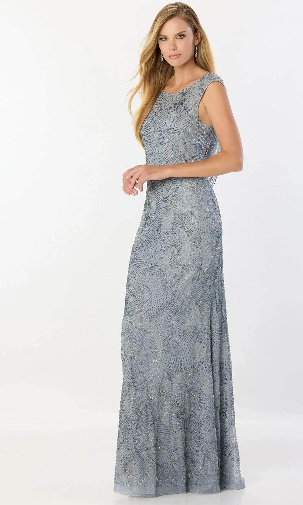 Montage by Mon Cheri M2236 - Sleeveless Fitted Bodice Mother of The Bride Dress SM / Wedgwood - Shop Montage by Mon Cheri Dresses On Couture Candy at Montage by Mon Cheri M2236 - Sleeveless Fitted Bodice Mother of The Bride Dress SM / Wedgwood - Shop Montage by Mon Cheri Dresses On Couture Candy at