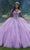 Mori Lee 34101 - Rhinestone Embellished Inverted Basque Ballgown Ball Gowns 00 / Orchid