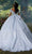 Mori Lee 34102 - 3D Floral Embellished Off-Shoulder Ballgown Ball Gowns