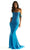 Mori Lee 49031 - Fitted Sweetheart Prom Dress Prom Dresses 00 / Turquoise