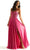 Mori Lee 49056 - Embroidered Bustier Prom Dress Prom Dresses 00 / Bright Pink