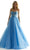 Mori Lee 49077 - Ruffled Sweetheart Prom Dress Prom Dresses 00 / Light Blue/French Blue