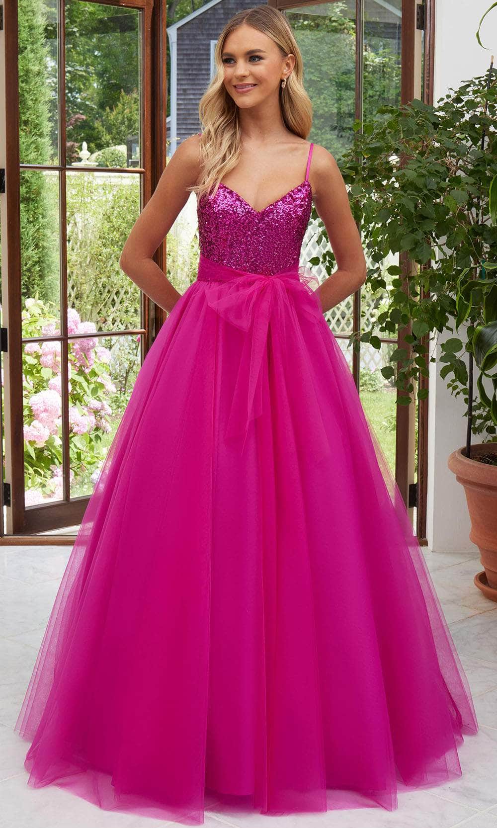 Mori Lee 49115 - Sequin Embellished Prom Dress Mori Lee 49115 - Sequin Embellished Prom Dress