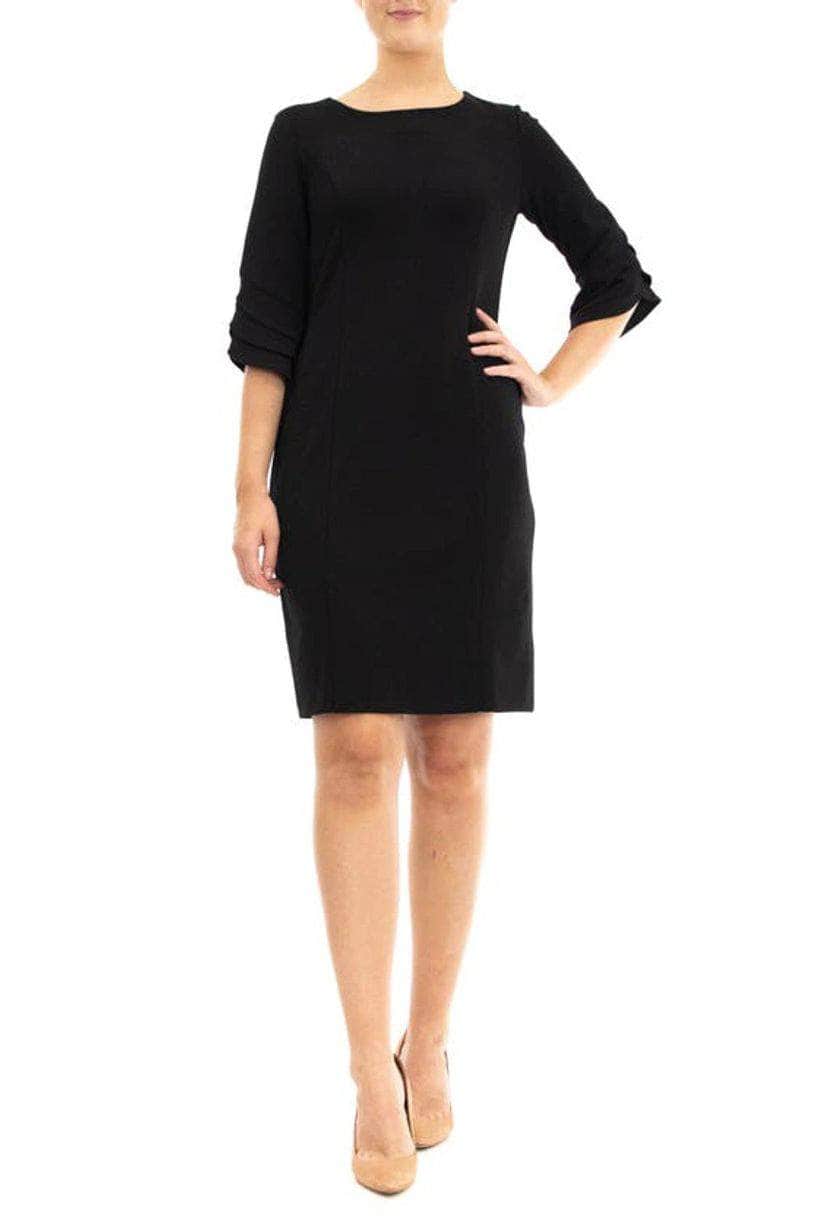 Nina Leonard L1040A - Quarter Sleeve Sheath Dress Couture Candy Nina Leonard L1040A - Quarter Sleeve Sheath Dress Couture Candy