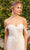 Nox Anabel E441 - Sweetheart Floral Lace Bridal Gown Wedding Dresses 6 / White&Champagne