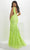 Panoply 14142 - Sequined V-Neck Evening Gown Evening Dresses