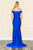 Poly USA 8798 - Ruched Off Shoulder Prom Dress Special Occasion Dress