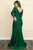 Poly USA 9114 - Square Shoulder Embellished Dress Special Occasion Dress