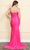 Poly USA 9130 - Sparkly Cowl Neckline Gown Evening Dresses