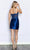 Poly USA 9222 - Sleeveless Wrap Style Skirt Cocktail Dress Cocktail Dresses