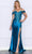 Poly USA 9350 - Sequin Embroidered Sweetheart Prom Dress Prom Dresses XS / Teal