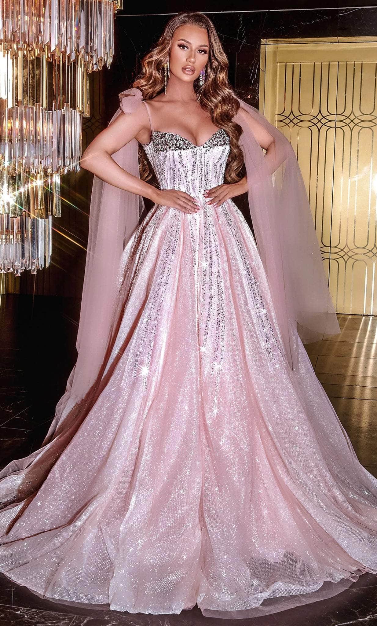 Portia and Scarlett PS22395 - Embellished Evening Ballgown Portia and Scarlett PS22395 - Embellished Evening Ballgown