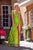 Portia and Scarlett PS23282 - Asymmetric Feather Skirt Prom Gown Prom Dresses 00 / Lime