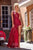 Portia and Scarlett PS23282 - Asymmetric Feather Skirt Prom Gown Prom Dresses 00 / Red