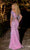 Portia and Scarlett PS23743C - Fringe Detailed Long Mesmerizing Gown Evening Dresses